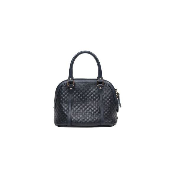 GUCCI Black Micro Cima Minidome Tote in Black Mini Bag A-A38070 - Picture 3 of 9